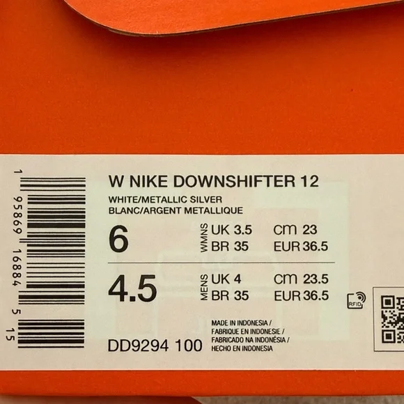 NWT Nike Downshifter 12 Shoes - Picture 5 of 5